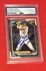 Konnor Griffin 2024 1st Bowman Chrome Trading Card Signed Autographed PSA