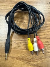 AV A/V Audio Video TV Cable Cord Lead Wire For Canon Vixia Camcorder Camera