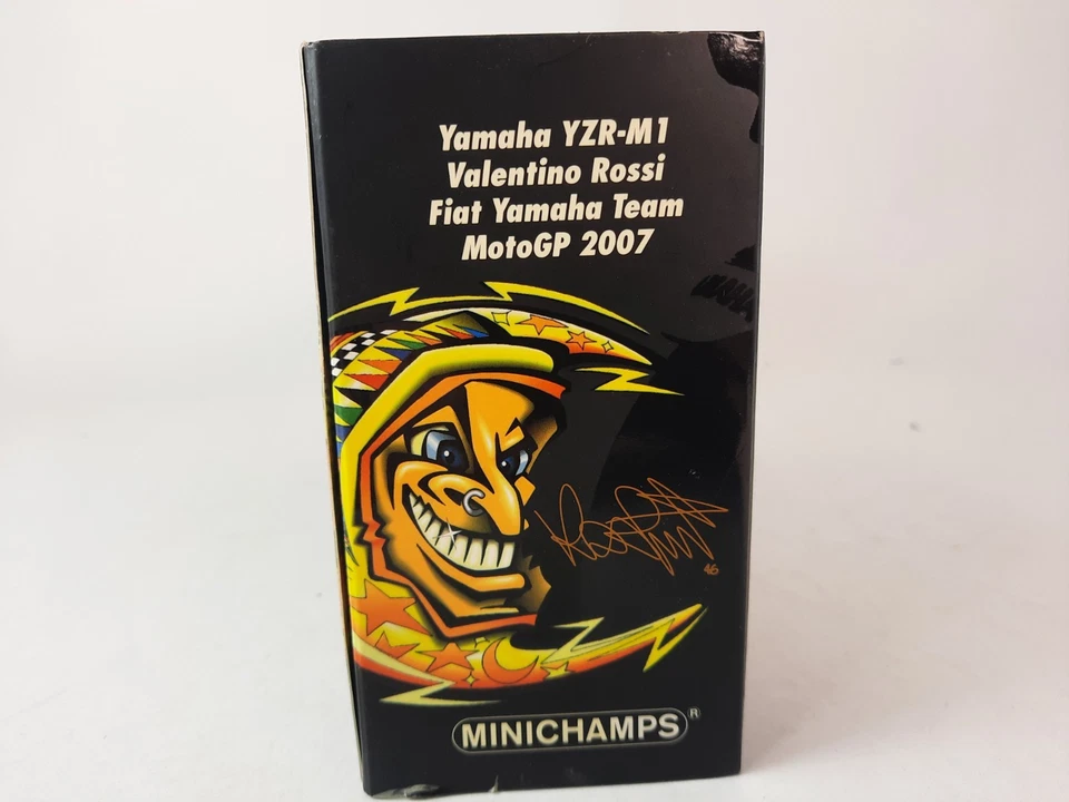Minichamps Yamaha YZR-M1 #46 Valentino Rossi MotoGp 2007 1/12 122073046 - Imagen 3 de 4
