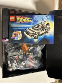 LEGO Ideas: The DeLorean Time Machine (21103) Complete In Box With Instructions