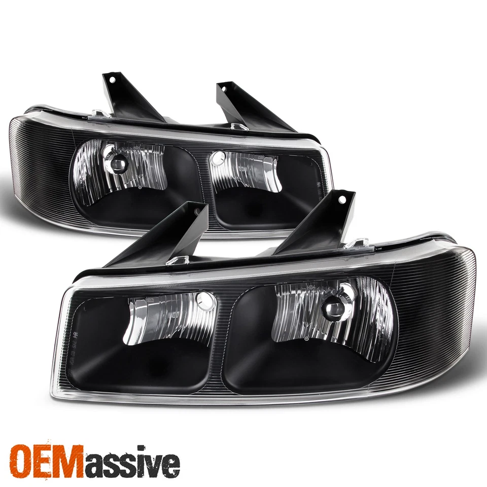 Lámpara superior faro negro para Chevy Express|GMC Savana 1500 2500 3500 2003-2024 Foto 2 de 4