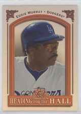 1998 Leaf Heading for the Hall 1058/3500 Eddie Murray #15 HOF 0n64