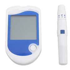 Compact Blood Glucose Meter With Lancing Device For Home Use