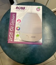 NOW Solutions USB Essential Oil Diffuser/Aromatherapy - New in Box