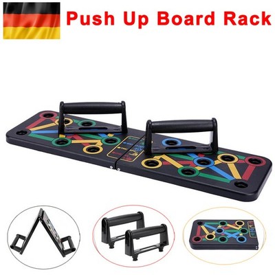 Faltbares Liegestützebrett Brett Push-up Board Liegestützgriffe Heimtraining
