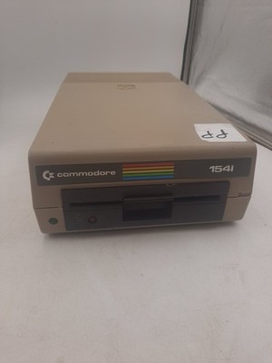 Commodore 1541 Disk Drive - Runs Does Not Read Cosmetic Damage AS IS