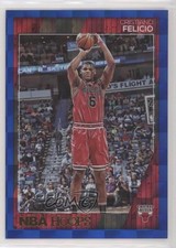 2016-17 Panini NBA Hoops Blue Checkerboard /75 Cristiano Felicio #167 r7o