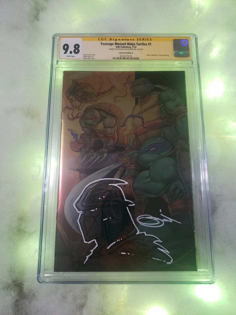 Teenage Mutant Ninja Turtles 9.8 Near Mint/Mint, Comics Signed