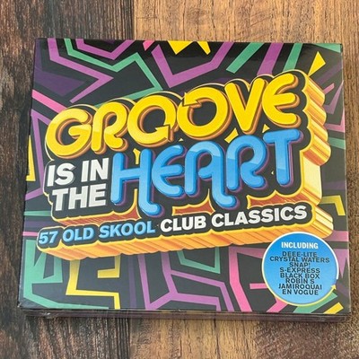 Groove Is In The Heart CD 3-disc 57 Old Skool Club Classics Dance House Pop