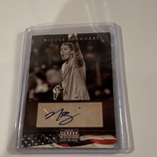 Panini 2012 Americana Nicole Barnhart Elite Signatures Auto #84/129 Soccer USA
