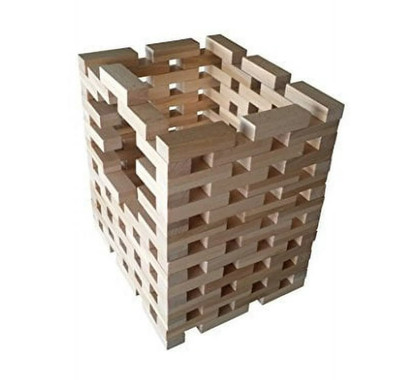 Magnetic Wooden Bricks 40 Piece Set Containing Magnetized Natural Wood BricksNIB