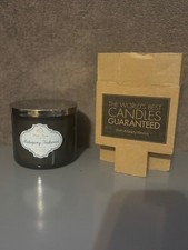 Bath  Body Works 3 Wick Candle - Mahogany Teakwood - NEW