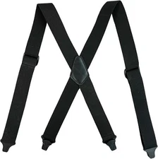 Hidden Suspenders for Men X Back Suspender Airport Friendly Suspenders,NO Buz...