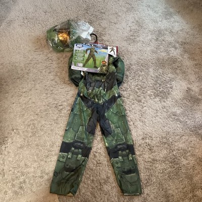 Halo Infinite Master Chief Cosplay Costume & Mask Small 6/7 NWT Halloween