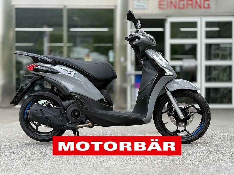 Piaggio Liberty 125 E5 plus S grigio materia 125ccm Roller NETTO €2.666,- - Bild 2 von 4