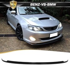Fits 08-10 Subaru Impreza Wrx Premium Pu Front Bumper Lip Chin Spoiler Sti Style