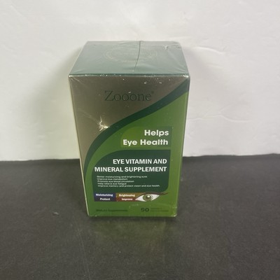 Zooone Eye Vitamin and Mineral Supplement 90 Tablets EXP 02/2027