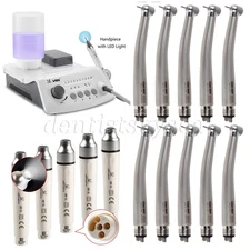 Dental LED Ultrasonic Scaler Bottle Fit EMS WOODPECKER/ High Speed Handpiece STN