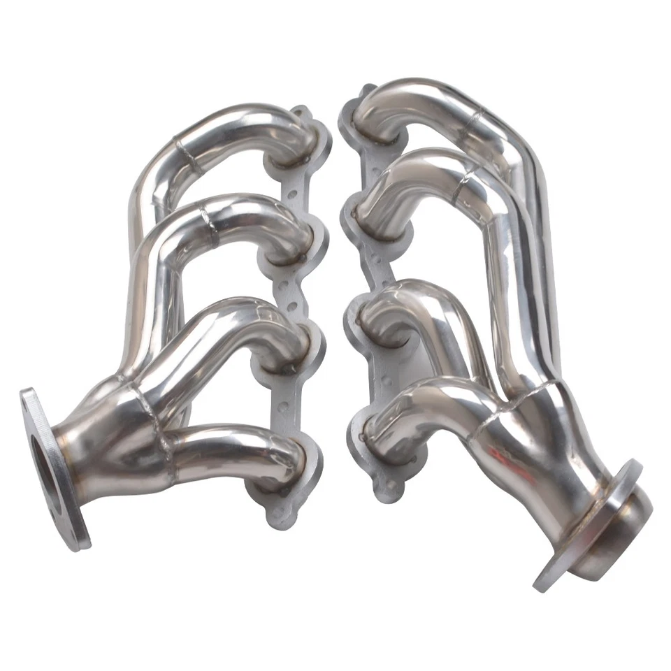 Colector de cabezal corto 4,8/5,3/6,0 para Chevy Silverado 1500 2500hd 3500HD 02-16 Foto 2 de 4