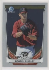 2014 Bowman Draft Top Prospects Chrome Braden Shipley #CTP-17