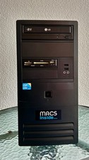 PC-Gehäuse, Tower, Computer-Case, schwarz mit DVD-RW, Netzteil, Mainboard inkl.
