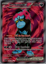 Munkidori ex 083/064 Shrouded Fable Ultra Rare Holo