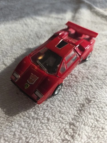 Transformers G1 Sideswipe Loose Vintage Action Figure Hasbro 1984