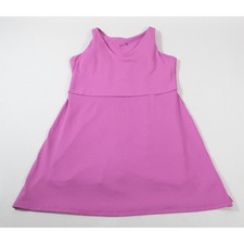 GapFit Womens Purple Athletic Exercise Dress Built-In Shorts V-Neck Size M