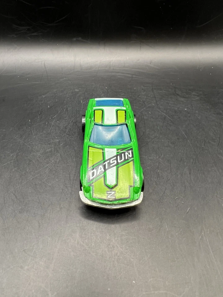 Coche de juguete fundido a presión vintage 1976 Datsun Z Whiz Green Hot Wheels Hong Kong Foto 2 de 4