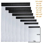 100-1000 Poly Mailers Shipping Bags 10x13 9x12 12x15.5 14x17 14.5x19 19x24 12x16