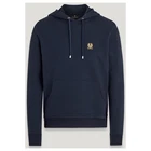 Belstaff Phoenix Logo Cotton Casual Hoodie - Dark Ink