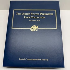 Postal Commemorative Society U.S. Presidential Coin/Stamp Collection - VOLUME 2