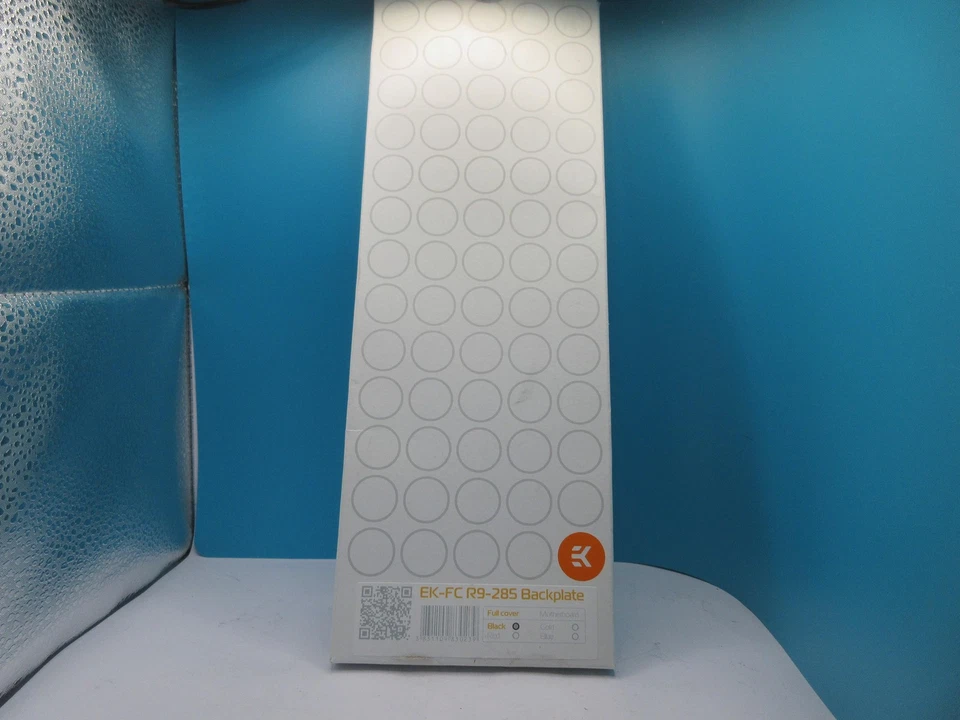 EKWB EK-FC R9-285 Backplate Black Full Cover Anodized Aluminum GPU Cooling New - Image 2 of 4