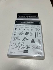 Stampin Up Iconic Imagery Bundle Used Free Shipping