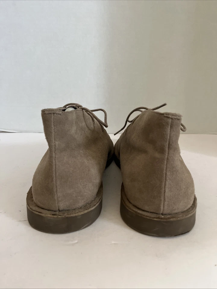 J CREW Para hombres Taupe Gamuza Con Cordones Botas Desierto Zapatos AA089 TALLA 10 Foto 4 de 4