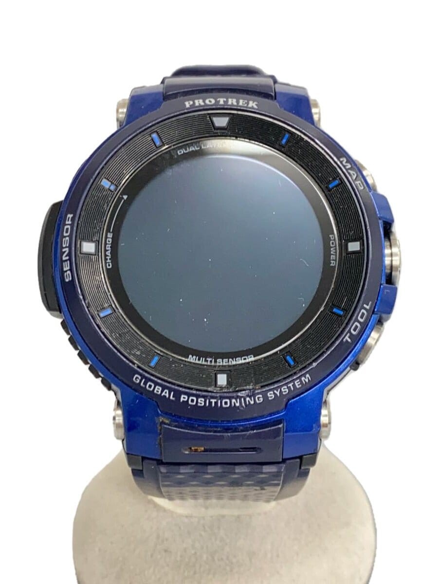 CASIO PROTREK Smart WSD-F30 プロトレック スマート Casio Pro Trek WSD-F30-BU Wristwatch for Men for sale online