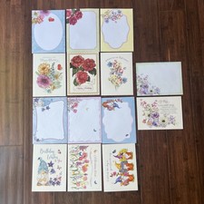 Exclusively Crafted for You Greeting Cards Lot of 7 Cards w/ Matching Envelopes