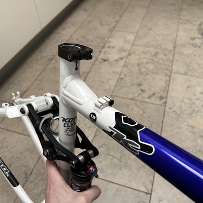 Kona Kikapu Full Suspension Mountain Bike Frame 18” w/ Fox Rear