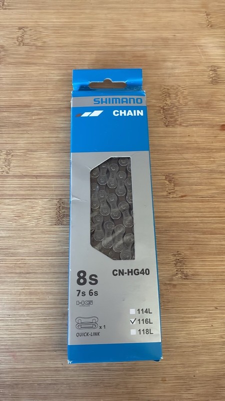 Shimano 8speed Chain CN-HG40 116L
