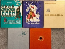 Alexander Wolkow - 5 Bücher - Urfin/ Zauberer ... - alte Ausgabe (Leinen!) - gut