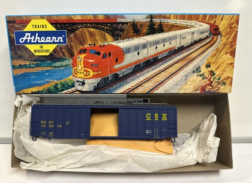 Kit de caja de riel de una sola puerta Athearn escala HO CSX 50' #138315 | Condition: New