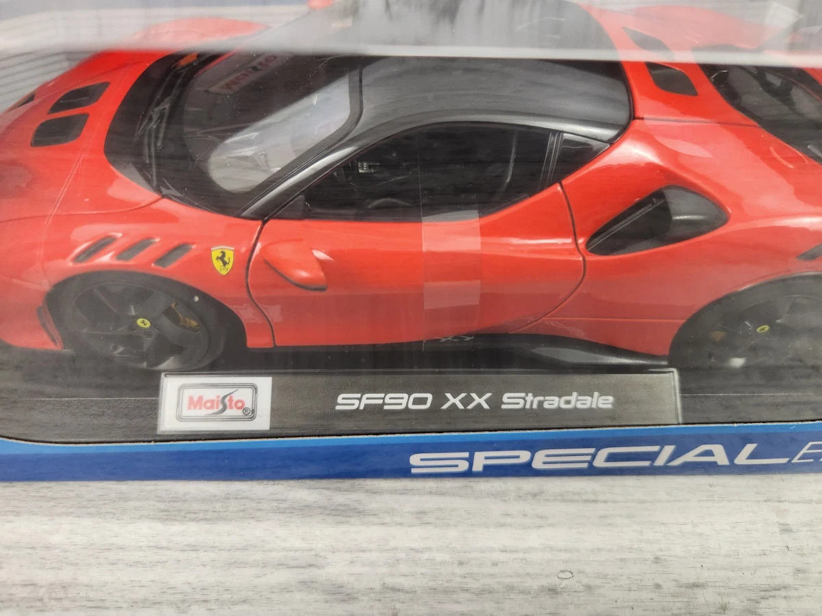 Maisto Special Edition 1:18 Ferrari SF90 XX Stradale Red/Black Diecast Car