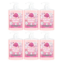 6x Cussons Creations Mallow Magic Marshmallow Antibacterial Hand Wash 500ml 4.33 per litre