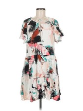 Nine West Women White Casual Dress M