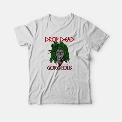 NEW Dropdead Band Gift For Fans Heavy Cotton White T Shirt S-5XL EL125