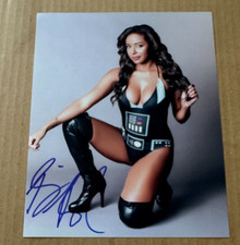 BRANDI RHODES SIGNED SEXY 8X10 PHOTO W/COA WRESTLING