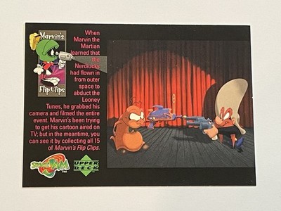 1996 Upper Deck Space Jam #F17 - After the Nerdlucks' spacecraft crashes d