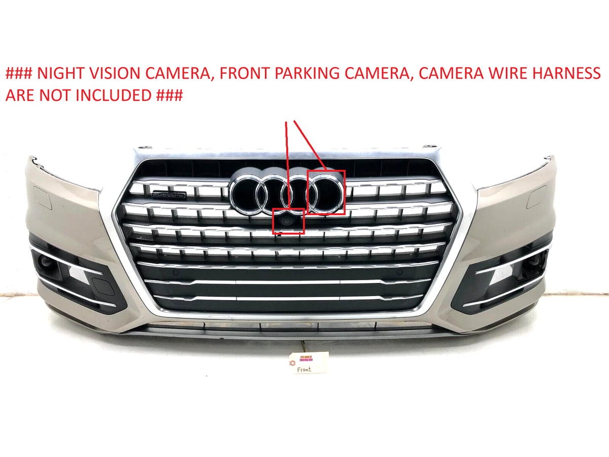 2017-2019 Audi Q7 Front Bumper Cover Night Vision Camera