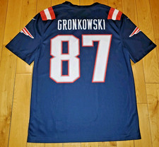 2016 Nike Rob Gronkowski NEW ENGLAND PATRIOTS Color Rush NFL Jersey Men's M