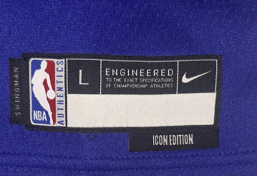 Steph Currey #30 Official Nike Warriors Jersey ~ Home Blue Youth: L - MSRP: $90 - Bild 3 von 5